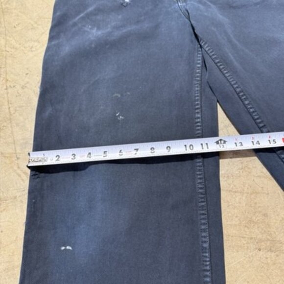 Vintage 90s Levi’s Silvertab Loose Fit Made USA Denim Jeans 34 X 35 Distressed - Picture 3 of 15